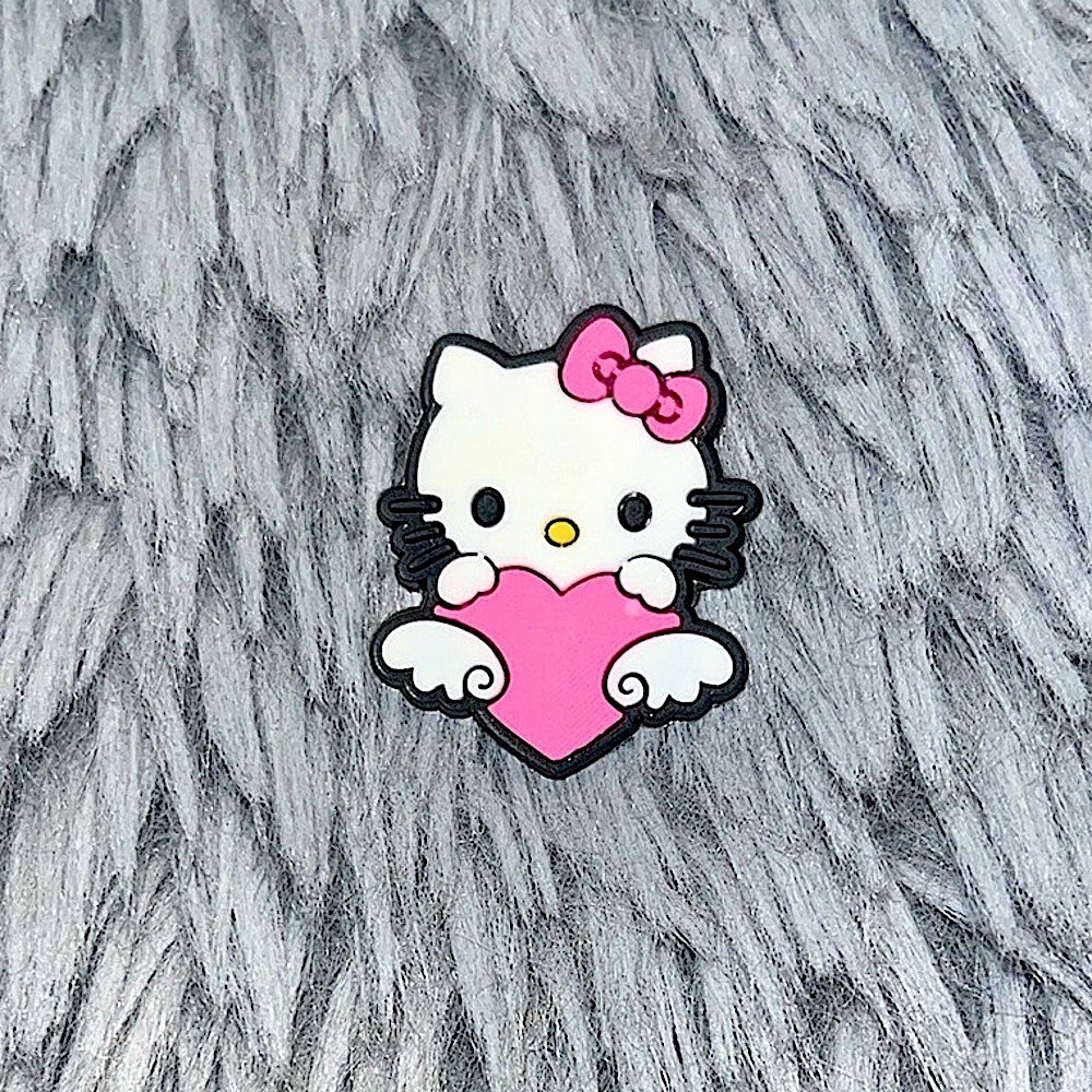 3 for $6!! Hello Kitty heart croc charm